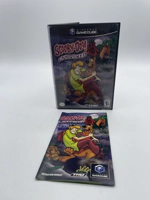Scooby-Doo Unmasked - Nintendo Gamecube - NO GAME - Manual & Box Only AUTHENTIC - Image 1 of 4