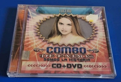 LUCERO, COMBO DE EXITOS  SOMOS " LA HISTORIA CD+DVD -LIKE NEW Foto 1 de 2
