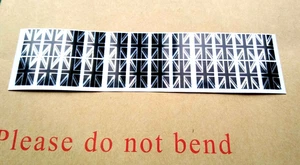 24 x kleine Union Jack britische Flagge Aufkleber. Roller Motorrad Auto Laptop   - Bild 1 von 12