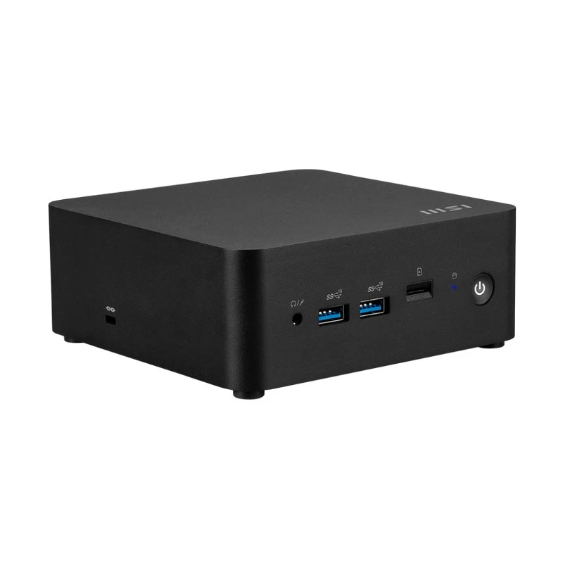 MSI Cubi NUC 1M-003BAU Mini PC barebone, Core 3-100U/DDR5/2*M.2/2*HDMI/2*TBT - image 1 of 1
