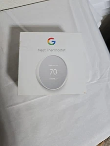 Google Nest GA01334-US Programmable Wi-Fi Smart Thermostat New Sealed! - Picture 1 of 3