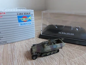 Trumpeter Miniature Tank Collection Sd.Kfz.251/22 Model, 1:144 Scale Military - Picture 1 of 8