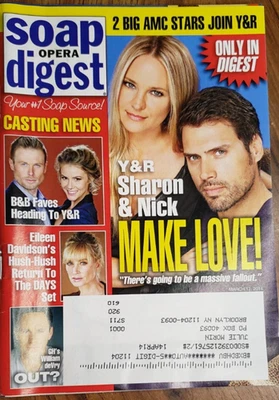 Soap Opera Digest Mar 17, 2014: All Your Favorites: Y&R, GH, DAYS, B&B, DIARIES - Image 1 of 2