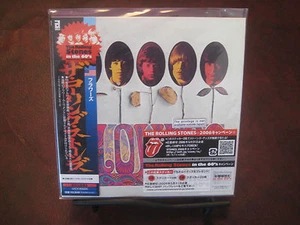 ROLLING STONES FLOWERS VERIFIED STICKER TRADING CARD JAPAN OBI REPLICA 2006 CD - Picture 1 of 2