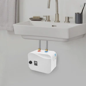 Electric Water Heater with Top Outlet, Storage Electric Water Heater E12S 6L - Picture 1 of 14