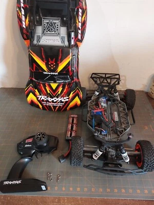 Traxxas Slash 4x4 XL5 Brushed 1/10 4WD RTR Truck RC Car w Remote * No Battery * - Image 1 of 4