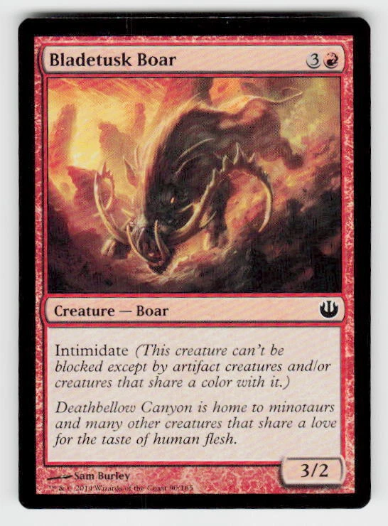 Journey Into Nyx #90 Bladetusk Boar - Image 1 of 2