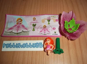 FT100A FATA CON VESTITO ROSA + BPZ (LOGO K PICCOLO) KINDER SORPRESA ITALIA 2014 - Picture 1 of 1