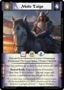 Legend of the Five Rings L5R CCG SoD Seeds of Decay Moto Taigo - Picture 1 of 1