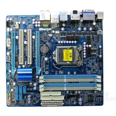 For Gigabyte GA-H55M-UD2H LGA1156 DDR3 M-ATX Motherboard Tested - Image 1 of 3