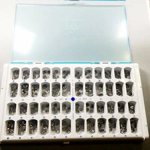 192Pieces/Box Dental Stainless Steel Kids Crown Primary Molar Pediatric Children - Picture 1 of 8