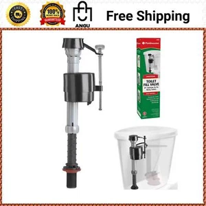 400a Universal Toilet Fill Valve Kit, Shank Adjust 9" to 14" Fix Noisy Slow Fill - Picture 1 of 7