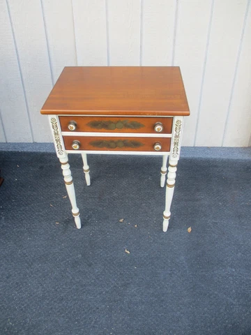 64078   HITCHCOCK Nightstand End Table Stand Cover