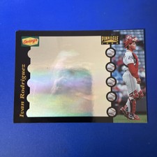 1996 Pinnacle Denny's Holograms #21 Ivan Rodriguez Texas Rangers Baseball
