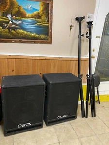 Carvin 1584 Speakers - Set of 2 $400 - Picture 1 of 3