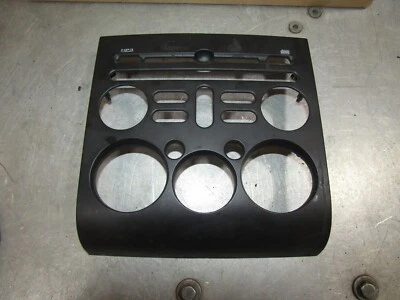 2004-2005 Mitsubishi Galant OEM radio y control de clima interruptor bisel moldura 04 05 Foto 1 de 4