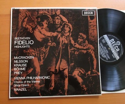SXL 6276 WB Beethoven Fidelio Highlights Nilsson Maazel Decca ED3 + insert VG - Image 1 of 4