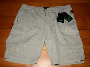 CHARBONNIER Tan Cargo Shorts Men's Sz 36 Performance Outdoors BRAND NEW - Picture 1 of 13