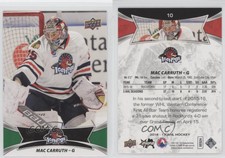 2016-17 Upper Deck AHL Green Mac Carruth #10