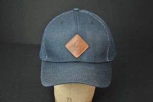 OluKai Blue Trucker Hat Leather Patch 3225KS - Picture 1 of 5