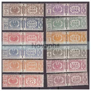 REGNO 1927-32 - PACCHI POSTALI - SERIE NUOVA ** MNH - Foto 1 di 1