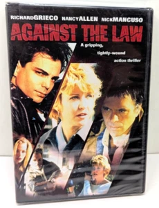 Against The Law DVD (New, Sealed, 1997 Film) Crime Action - Foto 1 di 10