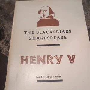 Signed Copy Of The Blackfriars Shakespeare Henry V By Charles R Forker - Imagen 1 de 6