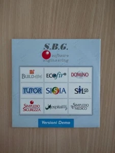 S.B.G. - SOFTWARE ENGINEERING - VERSIONI DEMO - CD PC - Picture 1 of 1