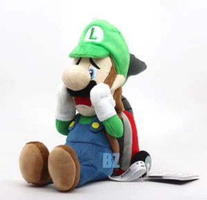 GENUINE Super Mario Bros Scared Luigi w/ Strobulb Plush 10" Little Buddy 1354 - Picture 1 of 4