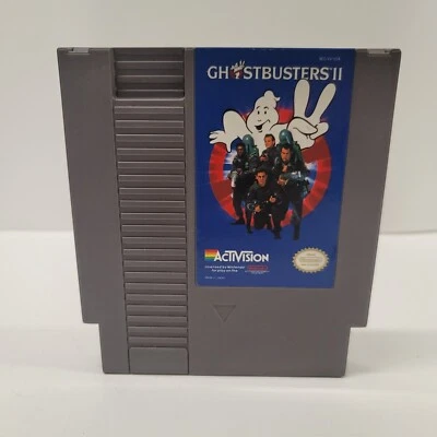 Ghostbusters II 2 (Nintendo NES) Tested Vintage 90s Retro Horror Comedy Game - Image 1 of 3
