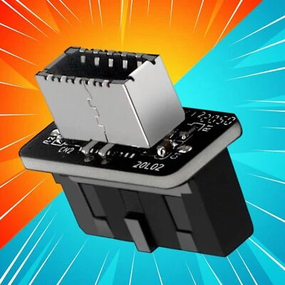 USB 3.0 Internal Header to USB Type C Front Type E Adapter 19P/20P Converter e8 - Image 1 of 4