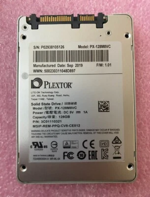 Lite-On Plextor 128GB PX-128M8VC SATA 2.5" 3C01110321 Solid State Drive - Image 1 of 2