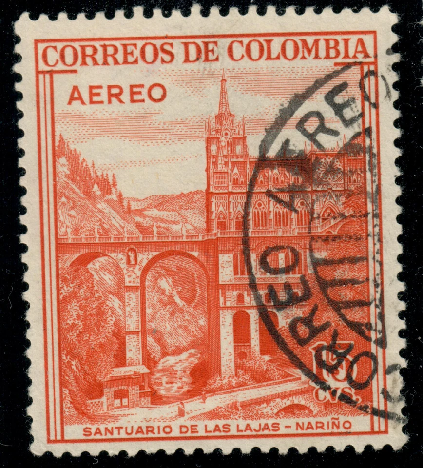 Colombia - 1954 - Local Motives - 15¢ - #2200 - Image 1 of 1