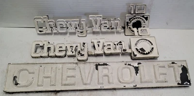1977 Chevrolet G10 Van Emblems, Original - Image 1 of 4