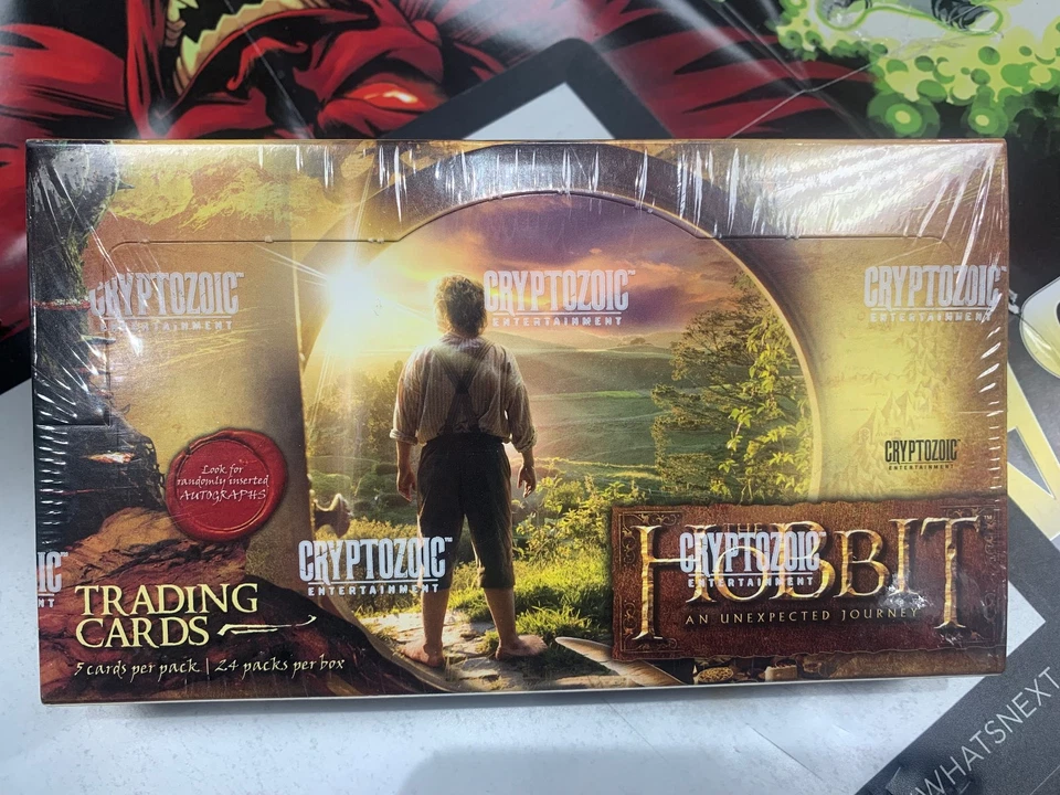 2014 CRYPTOZOIC ENTERTAINMENT THE HOBBIT AN UNEXPECTED JOURNEY SEALED BOX RARE - Image 1 of 2