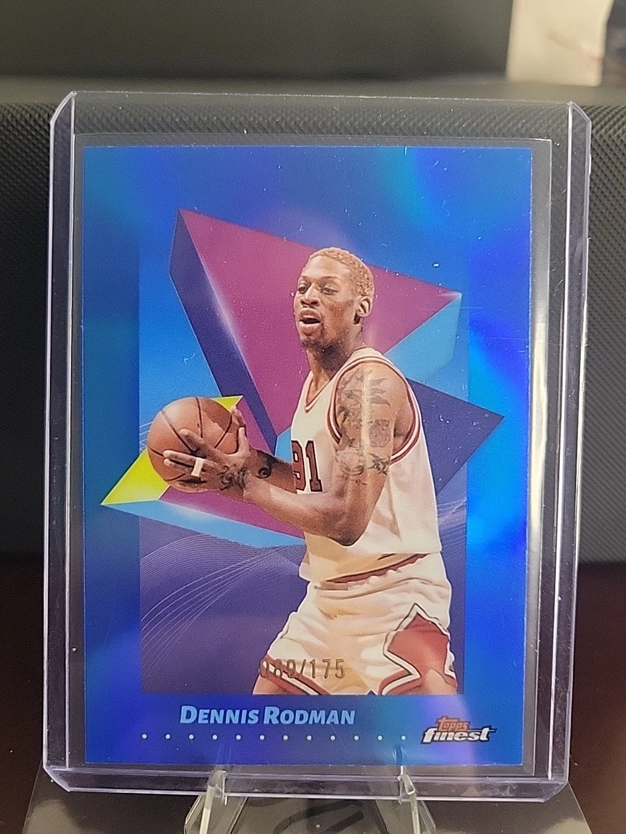 Topps Dennis Rodman Basketball Serial Numbered Sports Trading