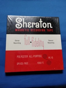 Sheraton NEU / Versiegelt Spule zu Spule Band 7 Zoll RTR 1200 Fuß Full Fidelity Neu aus altem Lagerbestand - Bild 1 von 2
