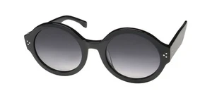NUEVO GAP SGP009 GAFAS DE SOL PLÁSTICO PARA MUJER 52-22-140 BORDE COMPLETO NEGRO REDONDO - Imagen 1 de 8