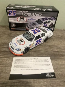 1:24 Scale Joey Logano #25 Joe Gibbs Racing Driven, Autograph, 2008 Action - Picture 1 of 19