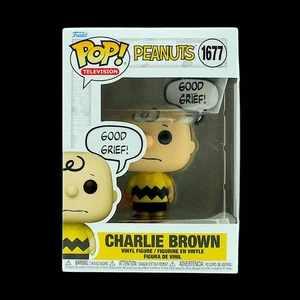 Figura Funko POP Television Peanuts Charlie Brown "Good Grief" - Imagen 1 de 6