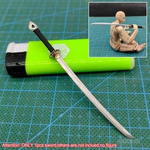 Handmade 1/12 Metal Sword w Sheath Weapon For 6" Action Figure Toy figma vtoys - Picture 1 of 4