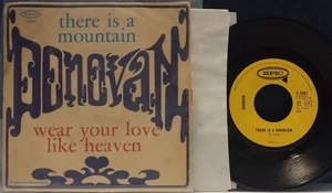 DONOVAN There is a Mountain-Wear Your Love Like Heaven RAR 1968 EPIC 45 Italien - Bild 1 von 7