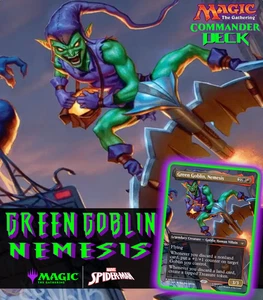 Green Goblin, Nemesis MTG EDH Commander Deck, Goblin Discard! - Picture 1 of 8