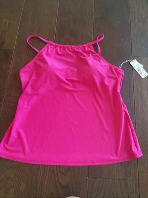 Sonnet берега новый с Ярлыками Малибу розовый женщин 12 танкини купальник Топ - Изображение 1 из 4