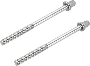 MECCANIXITY Drum Tension Rods M6 x 90mm for Bass Hardware x - Picture 1 of 5