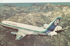 vintage postcard Air New Zealand DC-10 series 30 is a brand-new wide-bodied jet - Picture 1 of 4