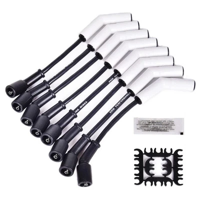 Juego de cables de bujía para Accel 9070C LS3 LS4 LS7 Ceramic Boot Extreme Foto 1 de 4