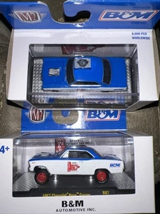 Máquinas M2-1967 Chevy Nova Gasser-R87-B&M-1:64 Diecast-Edición limitada-¡Como nuevo!! - Imagen 1 de 9
