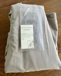 New Pottery Barn 9’ Round Market Umbrella Canopy Replacement ~ Khaki Beige Brown - Picture 1 of 9