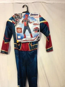 Marvel Spiderman Costume Size Medium (8-10) Avengers Endgame Spiderman Costume - Picture 1 of 3